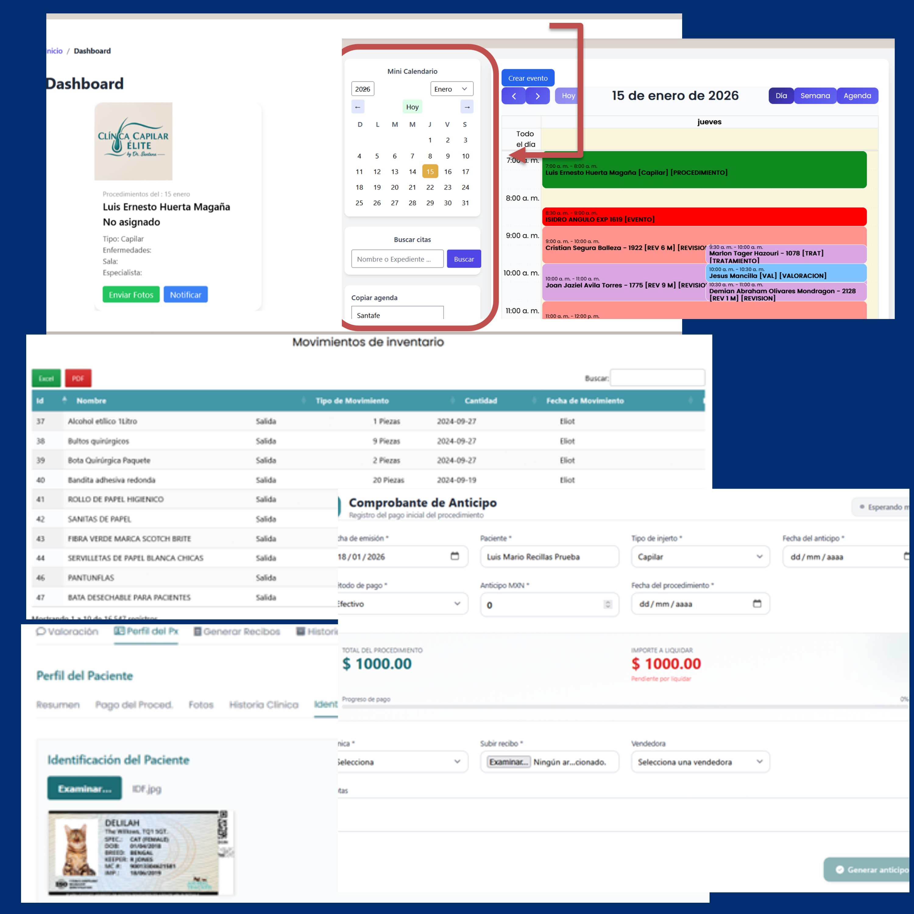 Imagen del proyecto CRM Clinca