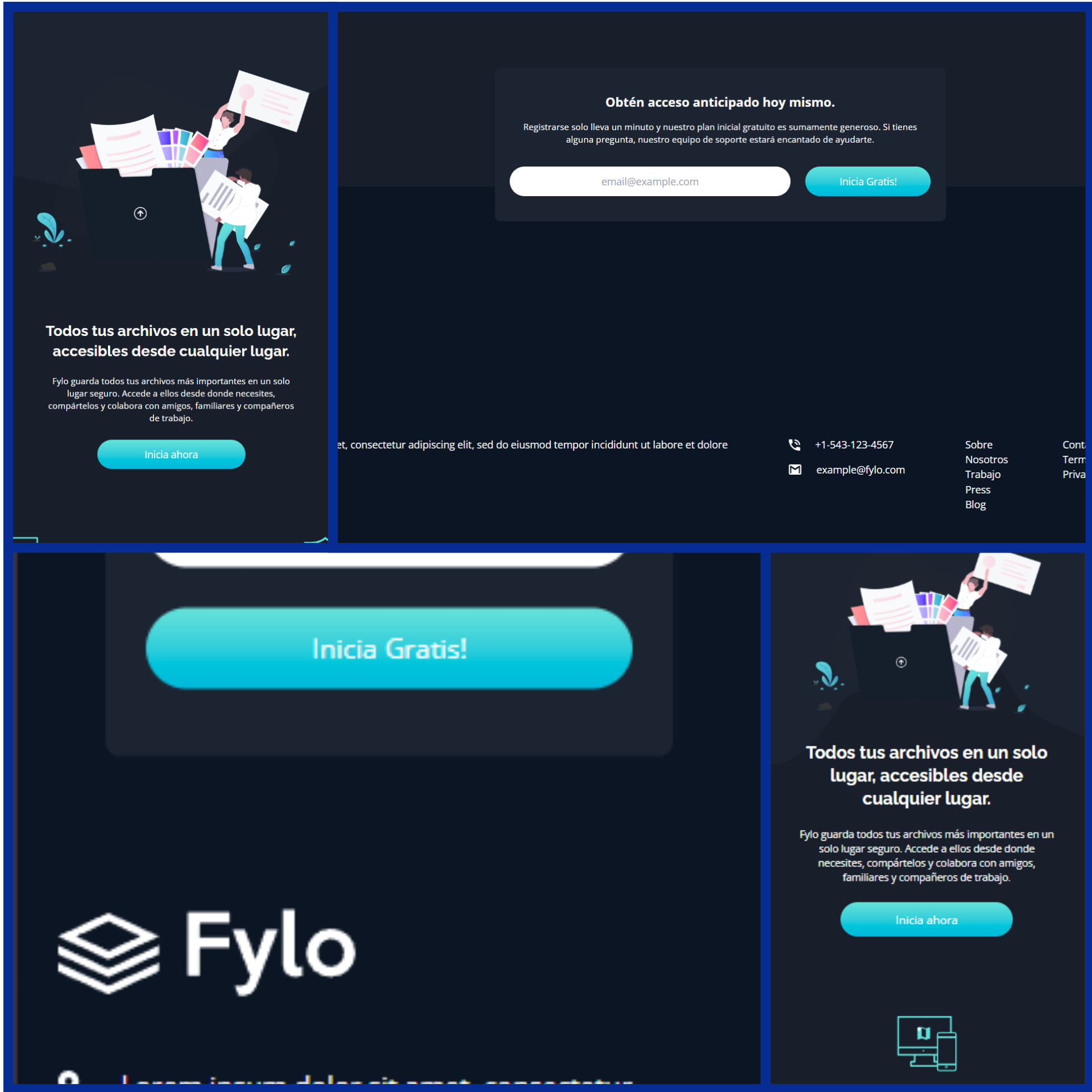 Imagen del proyecto FrontEnd Fylo